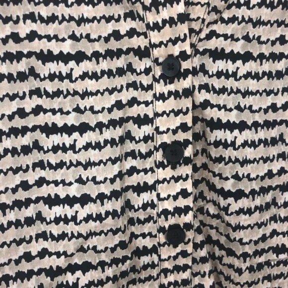 SOLD! NEW Tucker Laura ZigZag Cotton Dress in Safari Sound Size Medium - Picture 11 of 11